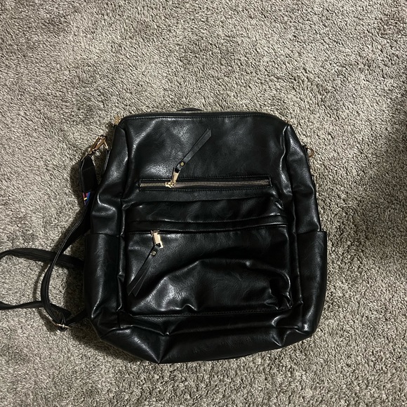 Accessories Black Backpack Purse Poshmark